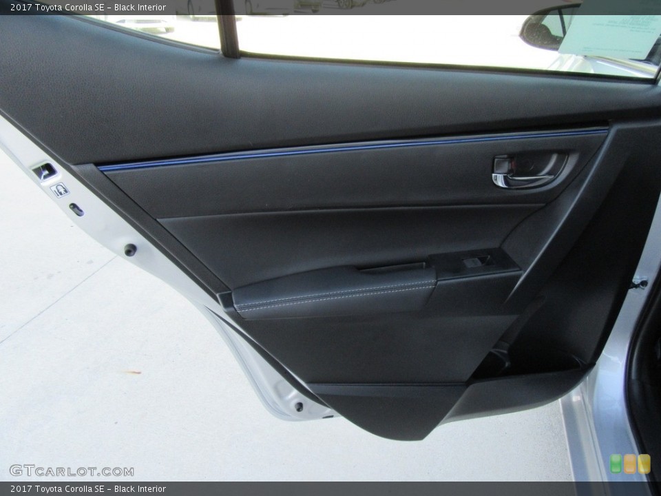 Black Interior Door Panel for the 2017 Toyota Corolla SE #116568955