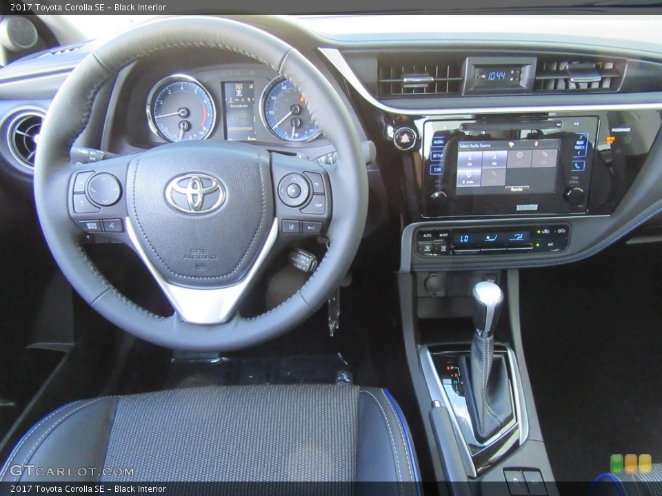 Black Interior Dashboard for the 2017 Toyota Corolla SE #116569057