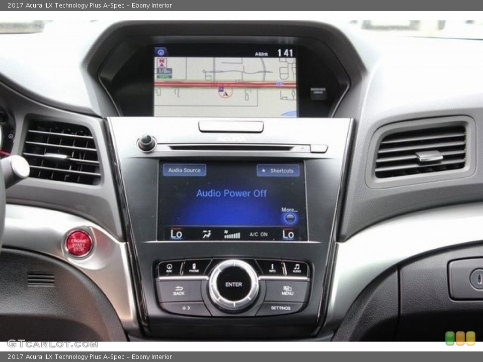 Ebony Interior Controls for the 2017 Acura ILX Technology Plus A-Spec #116578756