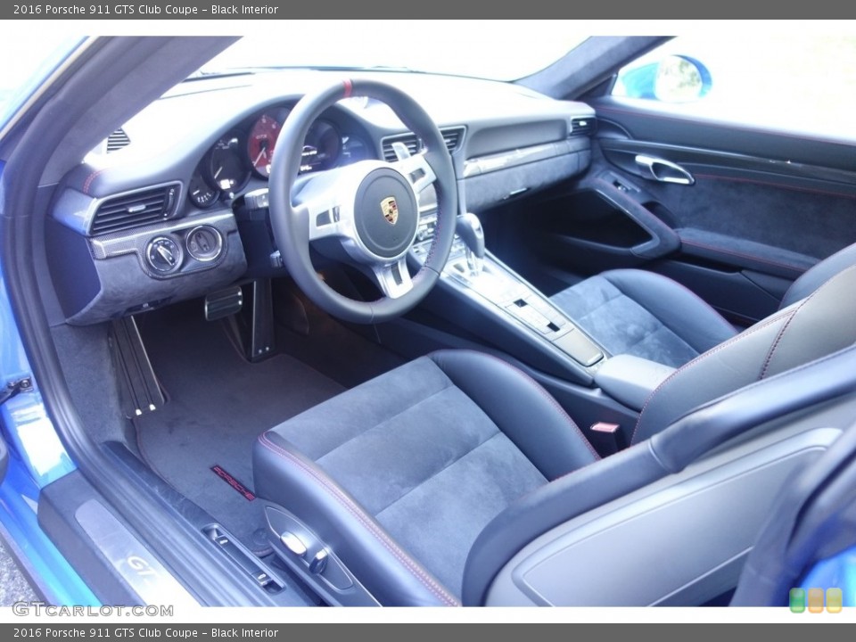 Black Interior Prime Interior for the 2016 Porsche 911 GTS Club Coupe #116583967