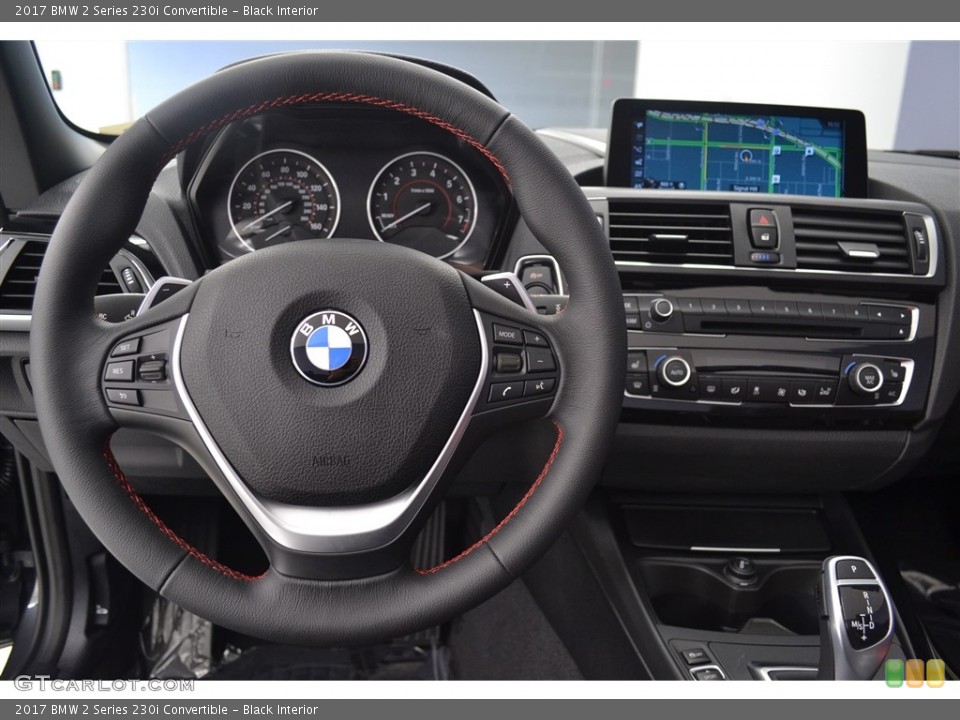 Black Interior Dashboard for the 2017 BMW 2 Series 230i Convertible #116584033