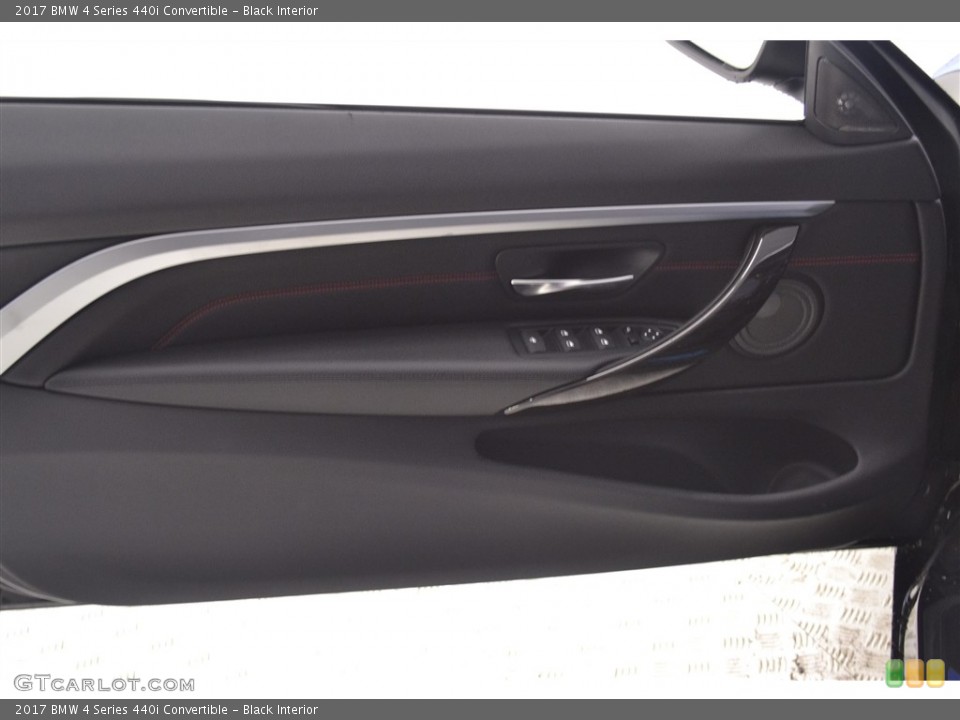 Black Interior Door Panel for the 2017 BMW 4 Series 440i Convertible #116587114