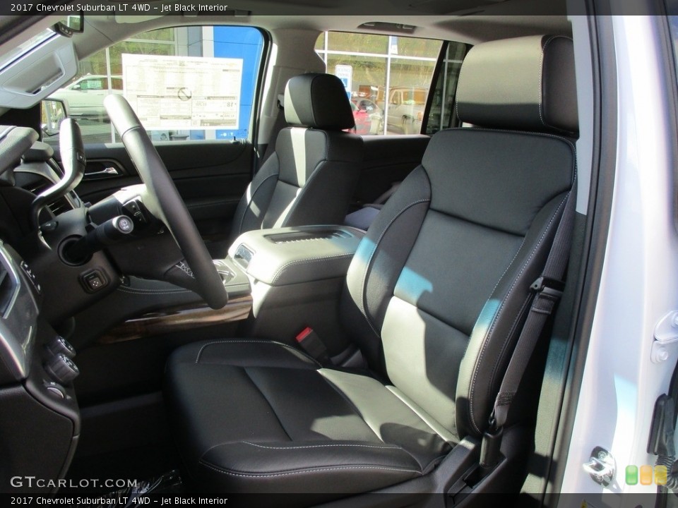 Jet Black Interior Photo for the 2017 Chevrolet Suburban LT 4WD #116594119