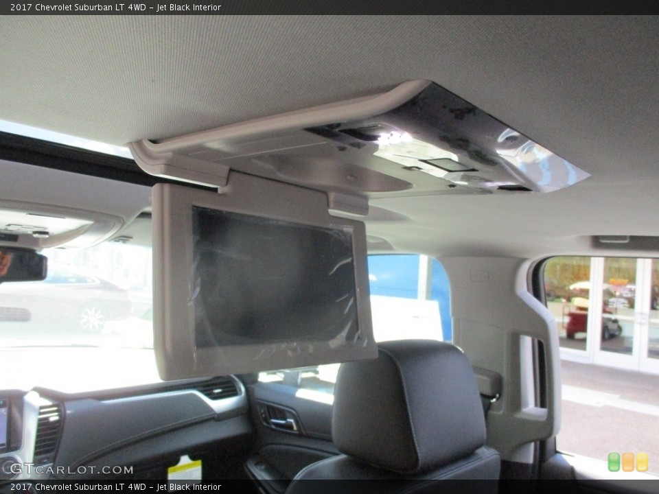 Jet Black Interior Entertainment System for the 2017 Chevrolet Suburban LT 4WD #116594146