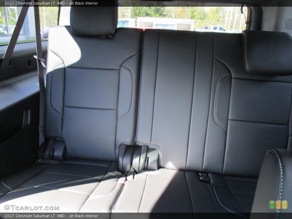 Jet Black Interior Rear Seat for the 2017 Chevrolet Suburban LT 4WD #116594170