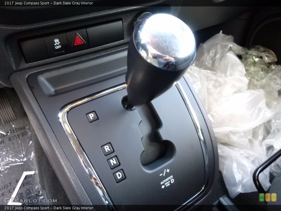 Dark Slate Gray Interior Transmission for the 2017 Jeep Compass Sport #116595067