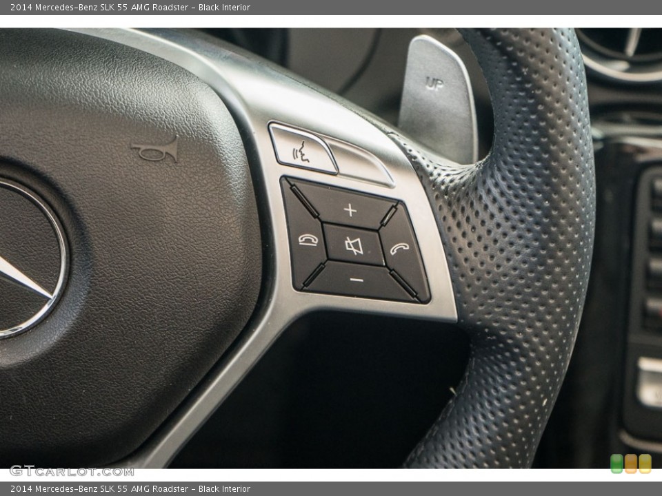 Black Interior Controls for the 2014 Mercedes-Benz SLK 55 AMG Roadster #116596915