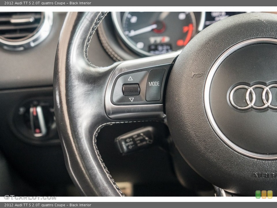 Black Interior Steering Wheel for the 2012 Audi TT S 2.0T quattro Coupe #116599660