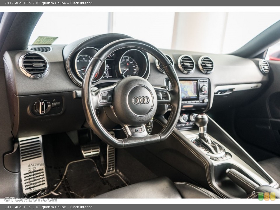 Black Interior Dashboard for the 2012 Audi TT S 2.0T quattro Coupe #116599687