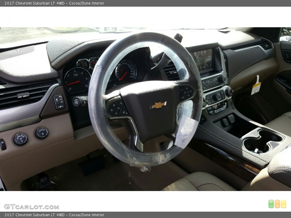 Cocoa/Dune Interior Photo for the 2017 Chevrolet Suburban LT 4WD #116599732