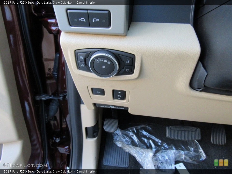Camel Interior Controls for the 2017 Ford F250 Super Duty Lariat Crew Cab 4x4 #116603662