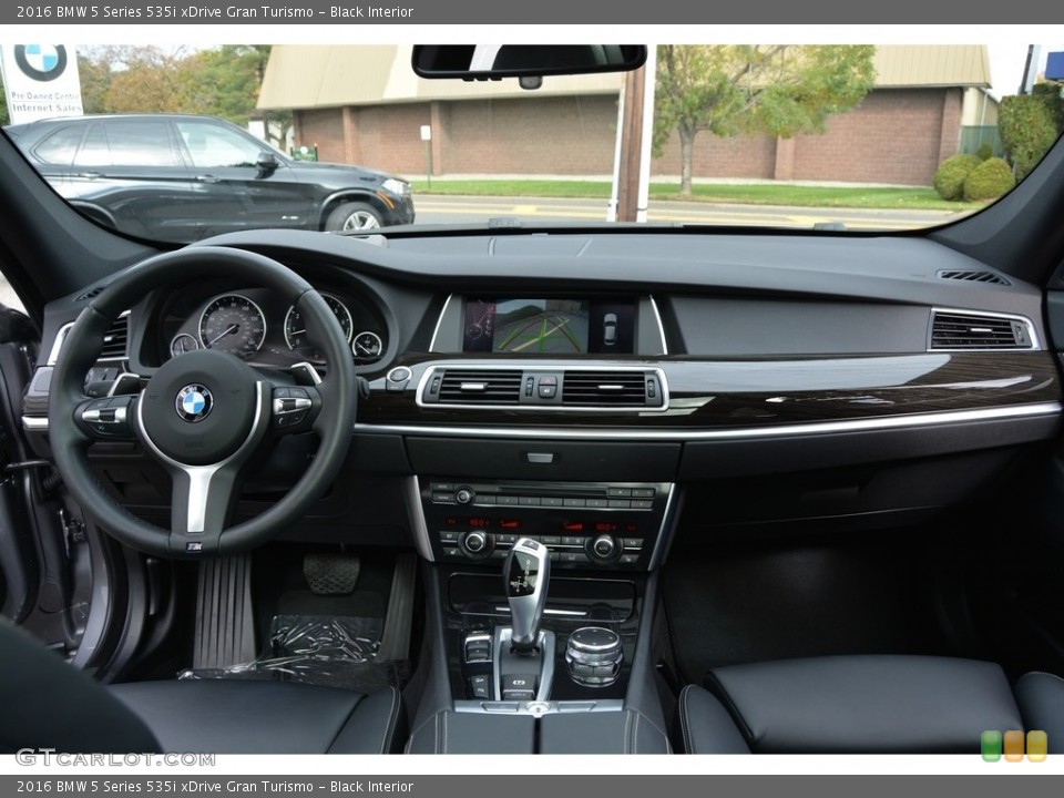 Black Interior Dashboard for the 2016 BMW 5 Series 535i xDrive Gran Turismo #116608432