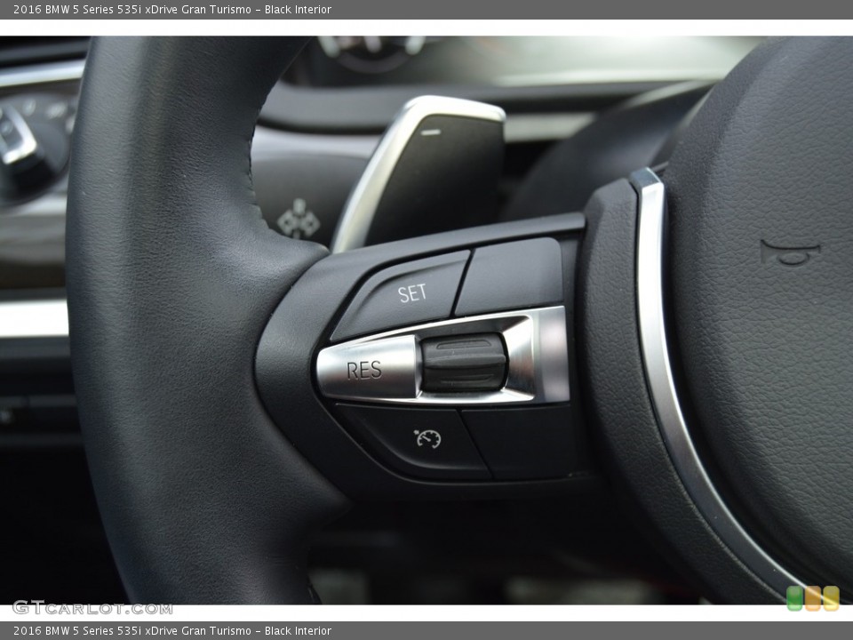 Black Interior Controls for the 2016 BMW 5 Series 535i xDrive Gran Turismo #116608489