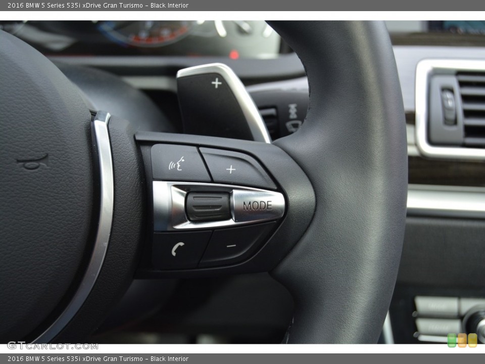 Black Interior Controls for the 2016 BMW 5 Series 535i xDrive Gran Turismo #116608498
