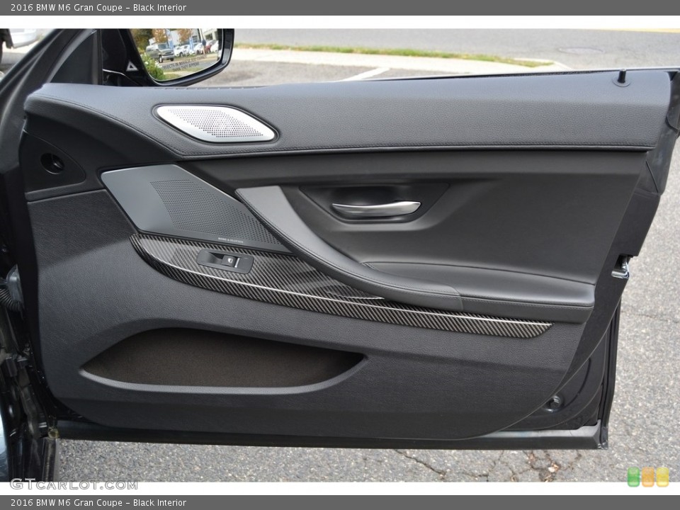 Black Interior Door Panel for the 2016 BMW M6 Gran Coupe #116608903
