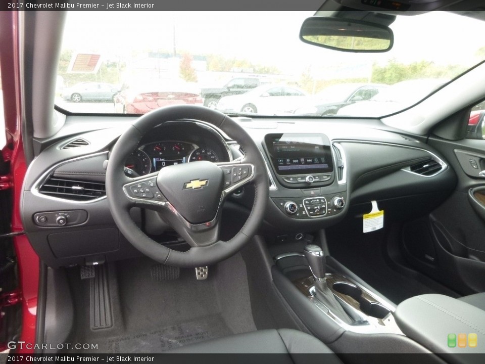 Jet Black 2017 Chevrolet Malibu Interiors