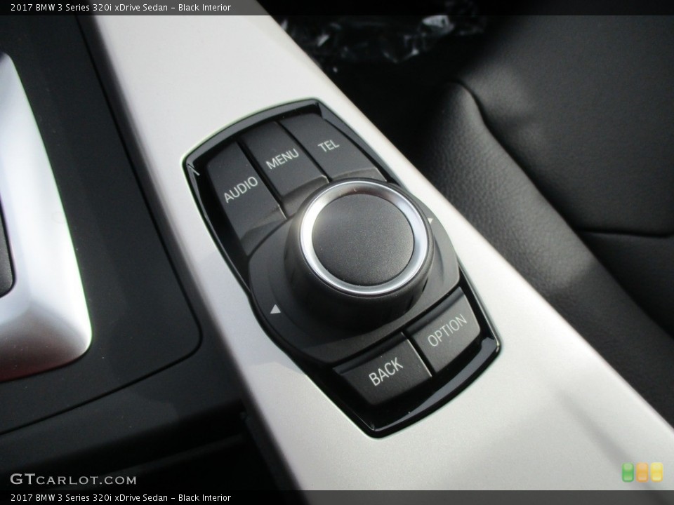 Black Interior Controls for the 2017 BMW 3 Series 320i xDrive Sedan #116614910