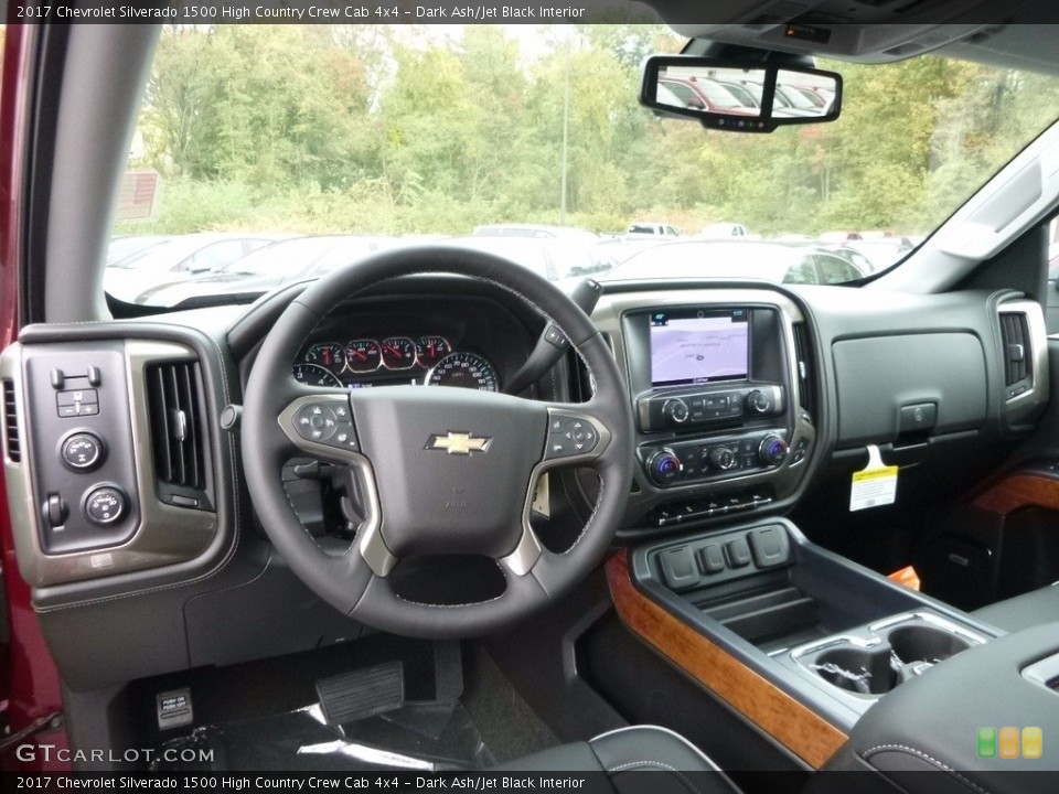 Dark Ash/Jet Black Interior Front Seat for the 2017 Chevrolet Silverado 1500 High Country Crew Cab 4x4 #116617139