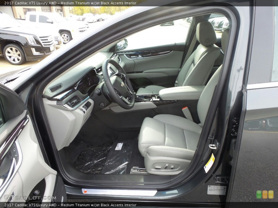 Medium Titanium w/Jet Black Accents Interior Photo for the 2017 Cadillac XTS Luxury AWD #116617760
