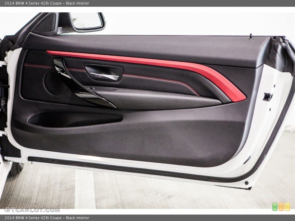 Black Interior Door Panel for the 2014 BMW 4 Series 428i Coupe #116618492