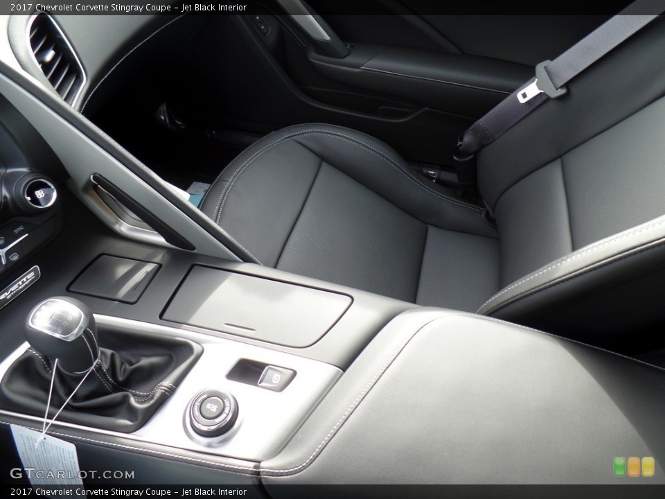 Jet Black Interior Transmission for the 2017 Chevrolet Corvette Stingray Coupe #116619170
