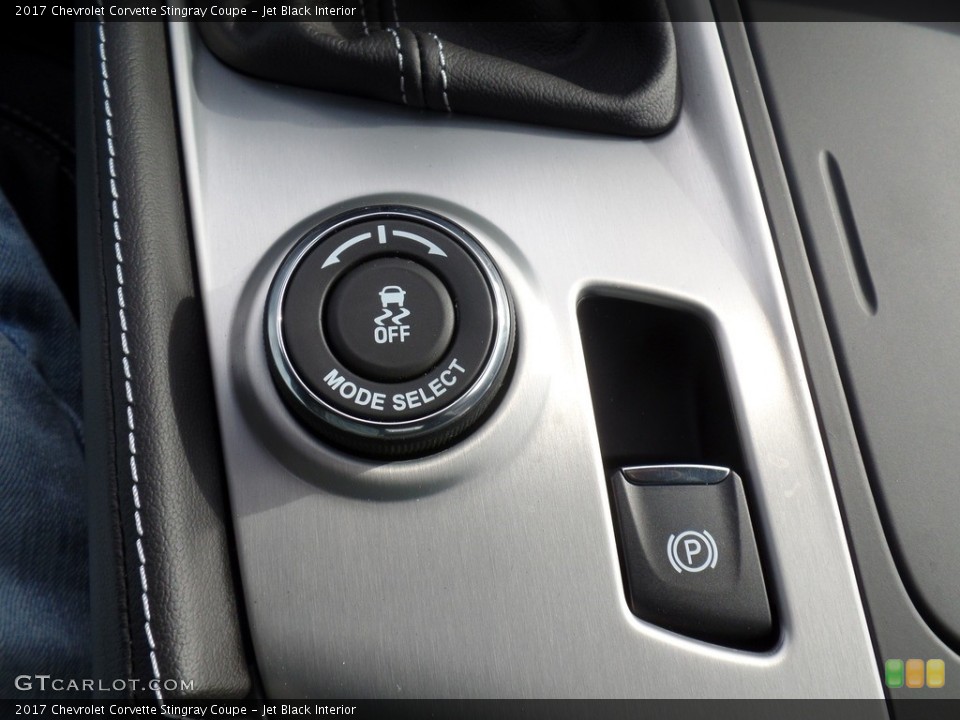 Jet Black Interior Controls for the 2017 Chevrolet Corvette Stingray Coupe #116619212