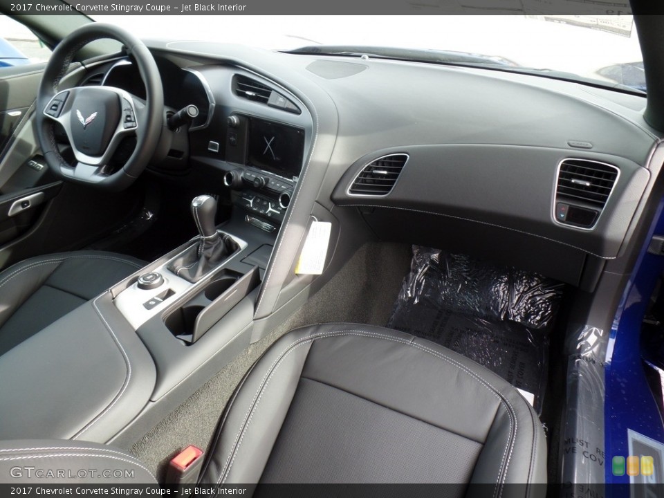 Jet Black Interior Dashboard for the 2017 Chevrolet Corvette Stingray Coupe #116619416
