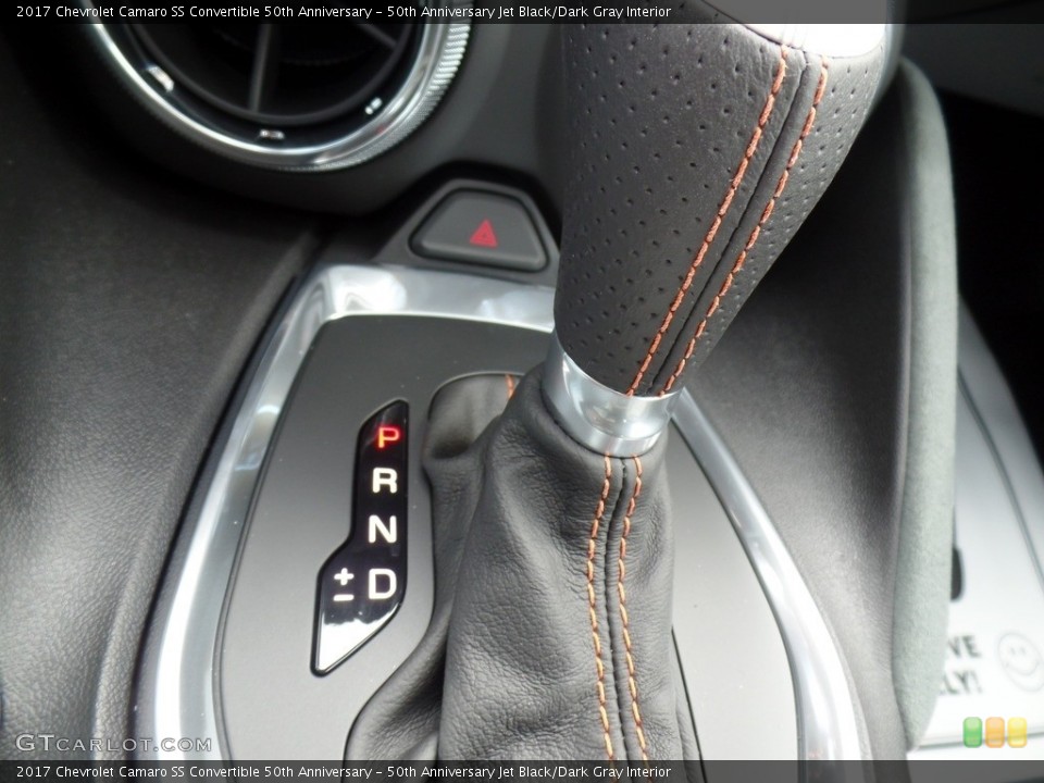 50th Anniversary Jet Black/Dark Gray Interior Transmission for the 2017 Chevrolet Camaro SS Convertible 50th Anniversary #116620688