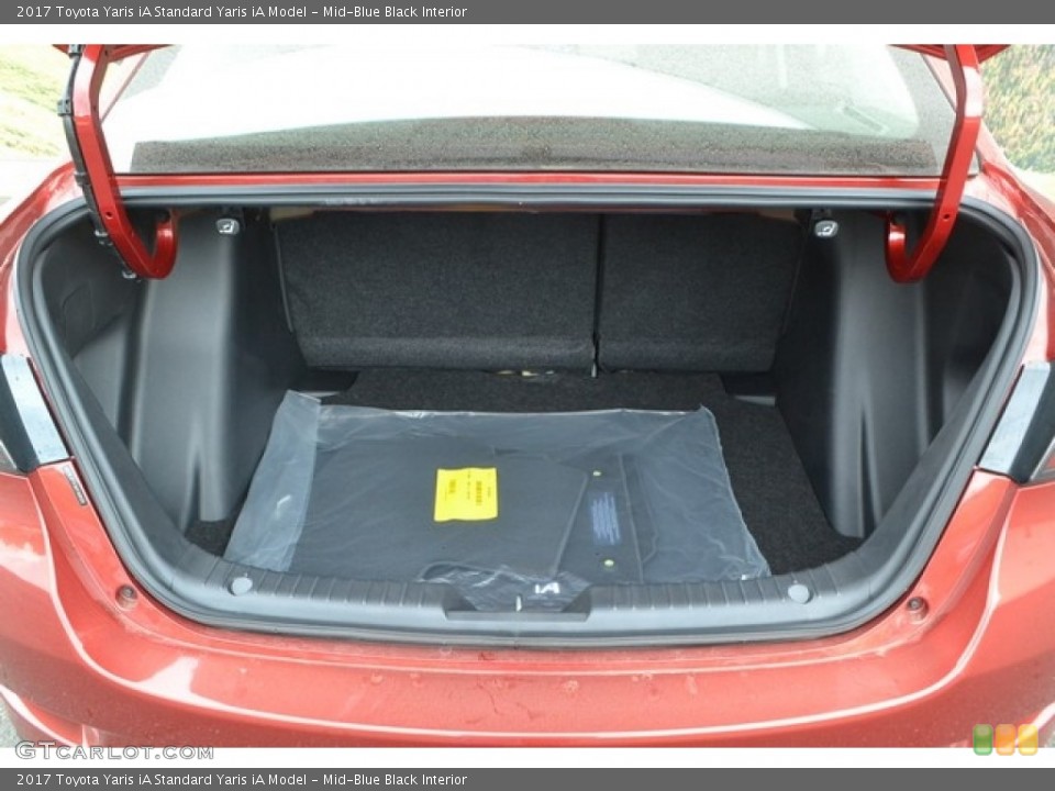 Mid-Blue Black Interior Trunk for the 2017 Toyota Yaris iA  #116621000