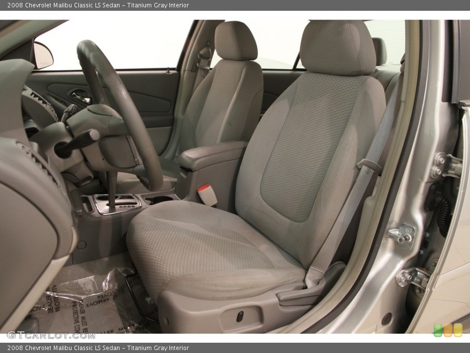 Titanium Gray Interior Photo for the 2008 Chevrolet Malibu Classic LS Sedan #116622747