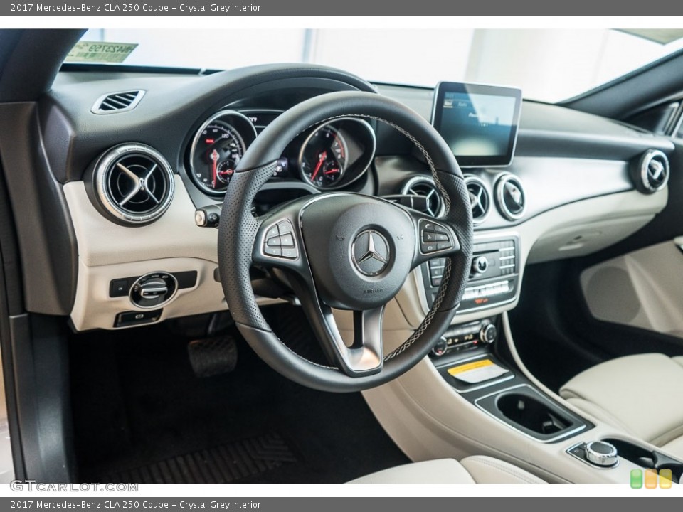 Crystal Grey Interior Dashboard for the 2017 Mercedes-Benz CLA 250 Coupe #116631923