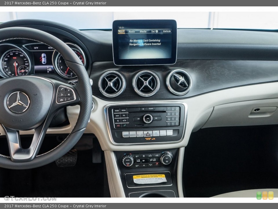Crystal Grey Interior Dashboard for the 2017 Mercedes-Benz CLA 250 Coupe #116631959