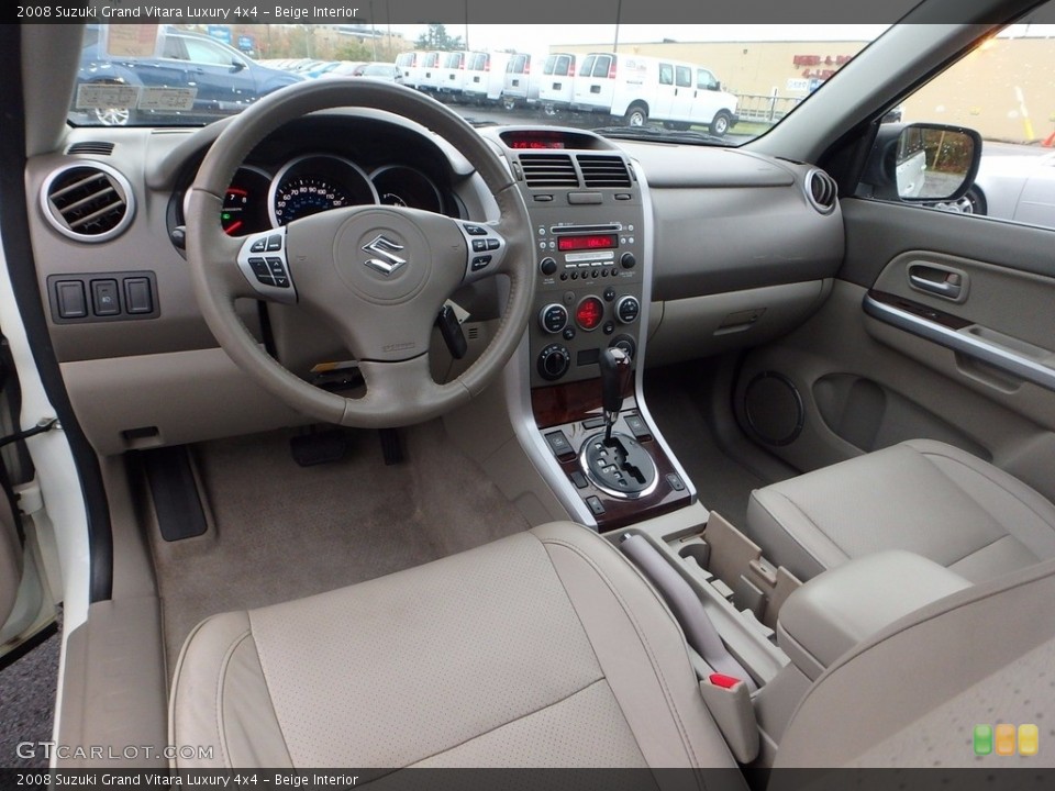 Beige Interior Photo for the 2008 Suzuki Grand Vitara Luxury 4x4 #116636048