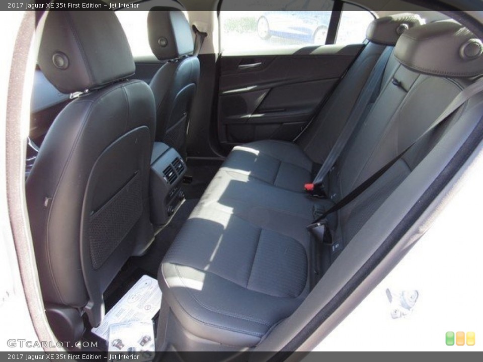Jet Interior Rear Seat for the 2017 Jaguar XE 35t First Edition #116641985
