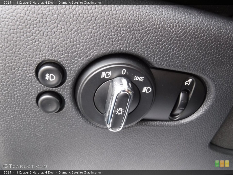 Diamond Satellite Gray Interior Controls for the 2015 Mini Cooper S Hardtop 4 Door #116642357