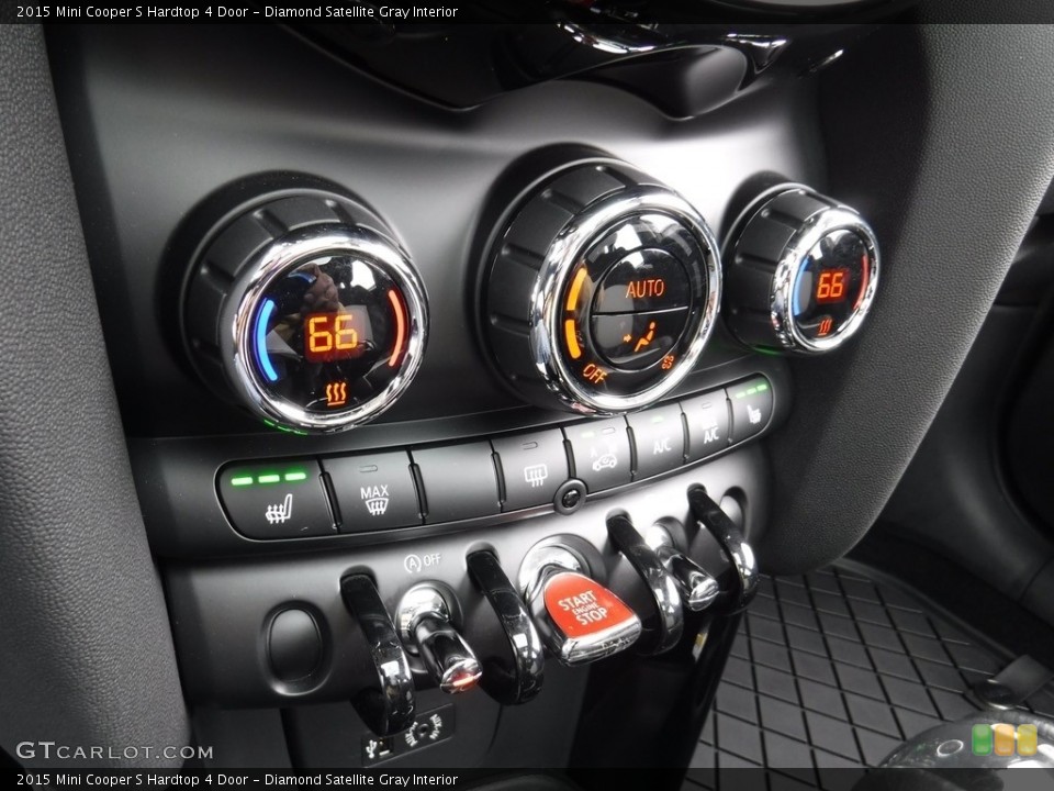 Diamond Satellite Gray Interior Controls for the 2015 Mini Cooper S Hardtop 4 Door #116642402
