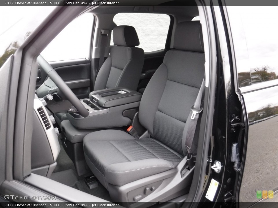 Jet Black Interior Front Seat for the 2017 Chevrolet Silverado 1500 LT Crew Cab 4x4 #116645939