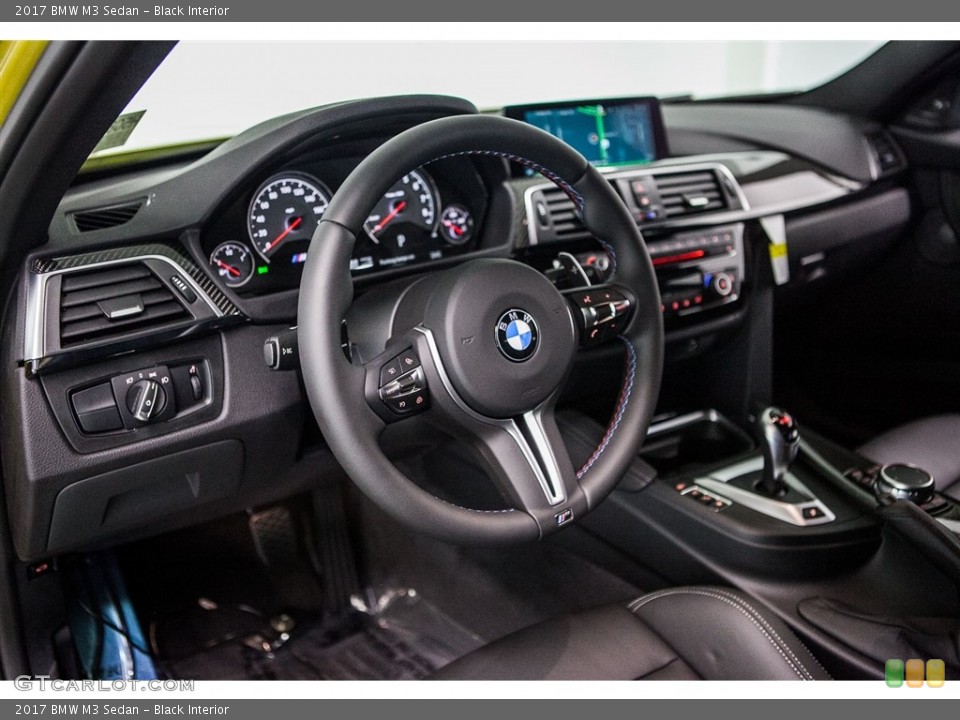 Black Interior Dashboard for the 2017 BMW M3 Sedan #116648195
