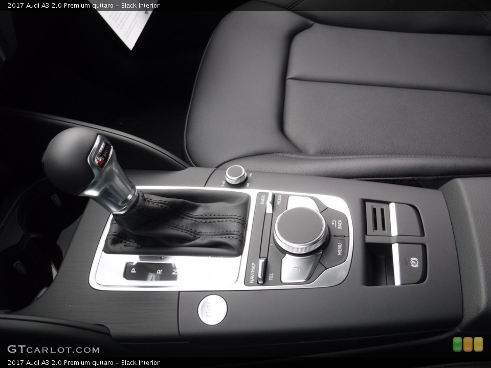 Black Interior Transmission for the 2017 Audi A3 2.0 Premium quttaro #116649181