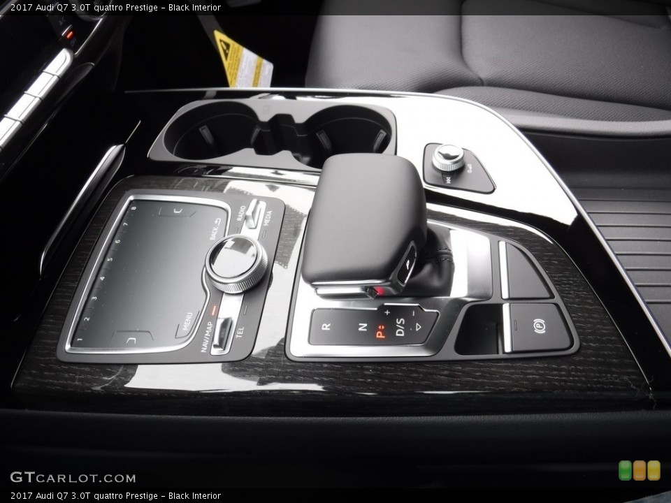 Black Interior Transmission for the 2017 Audi Q7 3.0T quattro Prestige #116650214