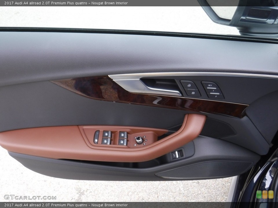 Nougat Brown Interior Door Panel for the 2017 Audi A4 allroad 2.0T Premium Plus quattro #116651936