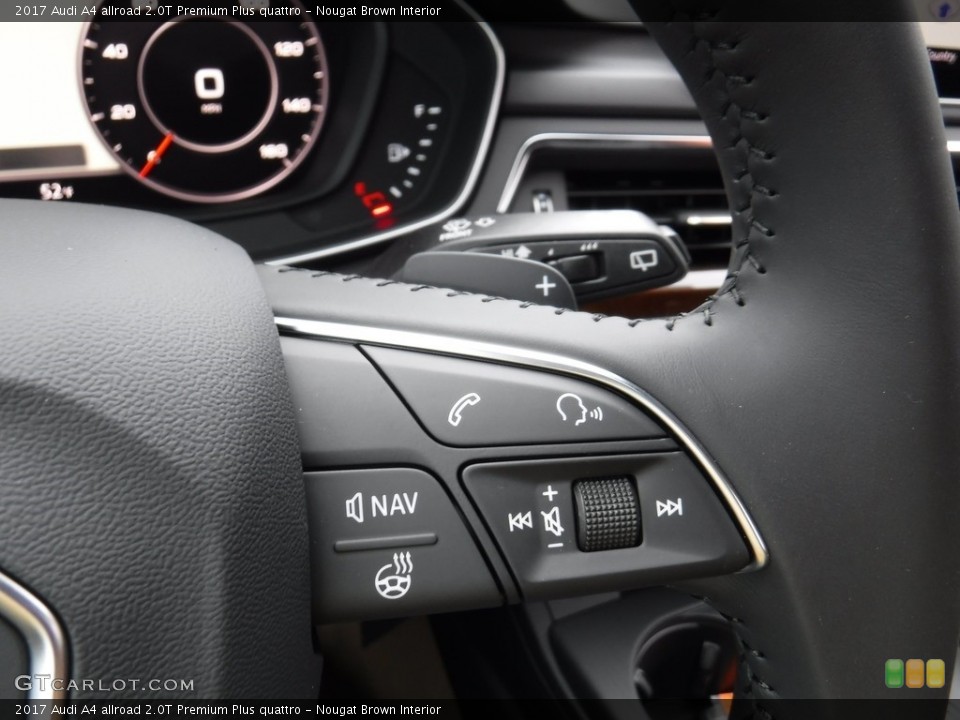 Nougat Brown Interior Controls for the 2017 Audi A4 allroad 2.0T Premium Plus quattro #116652149