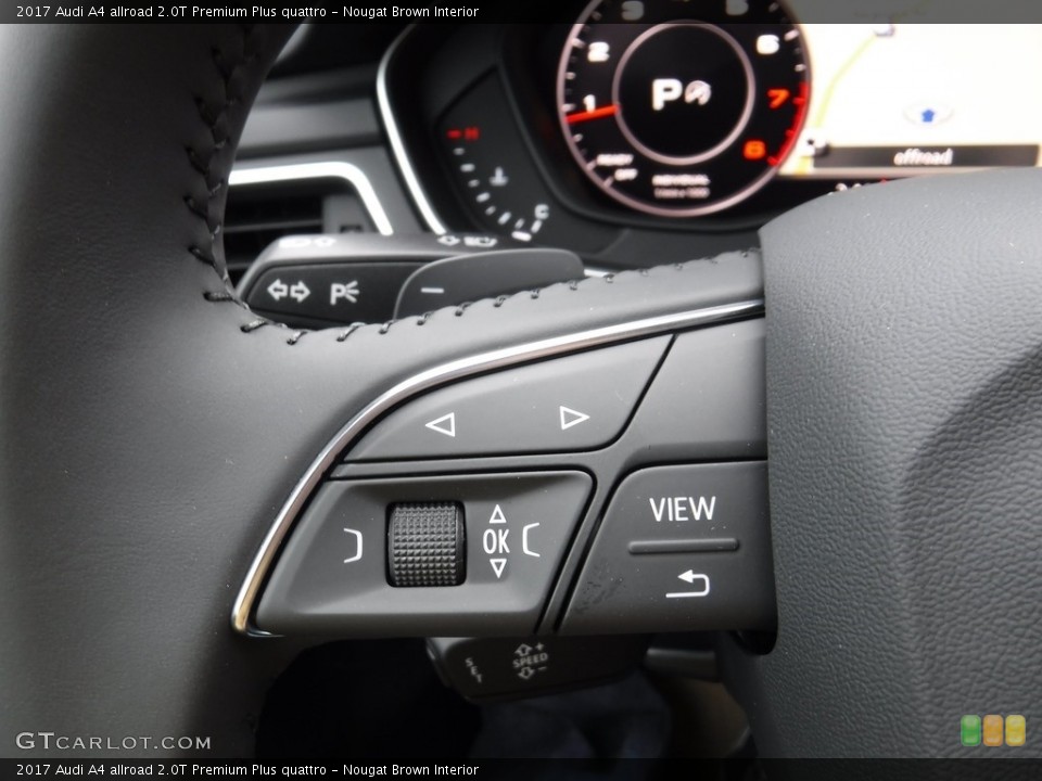 Nougat Brown Interior Controls for the 2017 Audi A4 allroad 2.0T Premium Plus quattro #116652173
