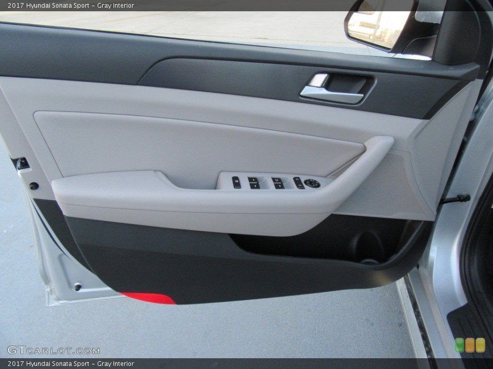 Gray Interior Door Panel for the 2017 Hyundai Sonata Sport #116656901