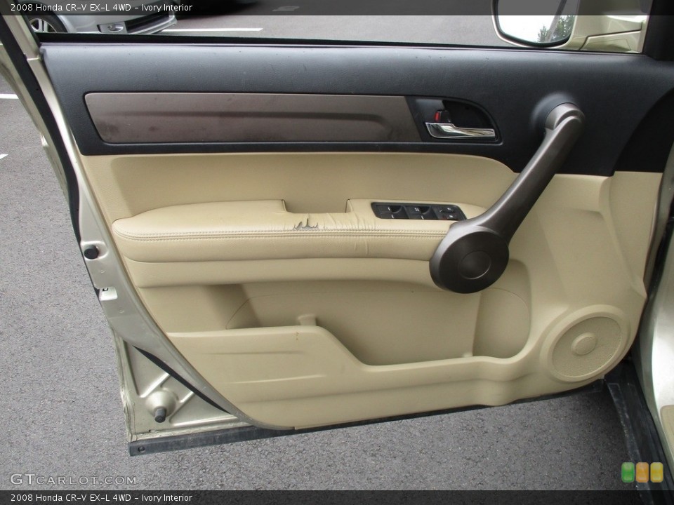 Ivory Interior Door Panel for the 2008 Honda CR-V EX-L 4WD #116659370