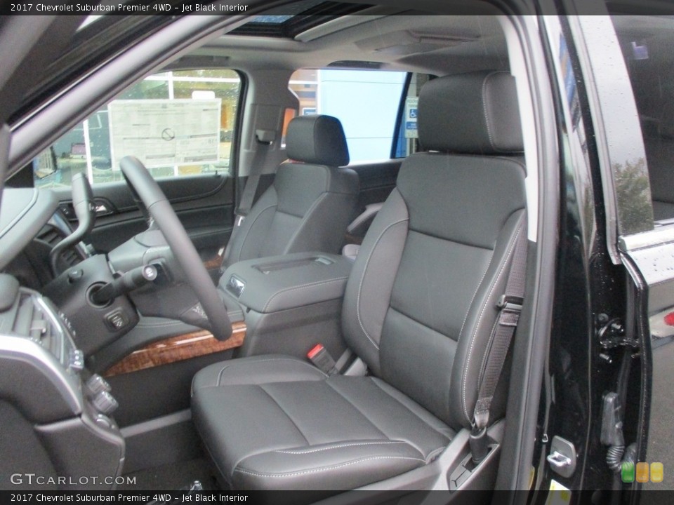 Jet Black Interior Photo for the 2017 Chevrolet Suburban Premier 4WD #116664044