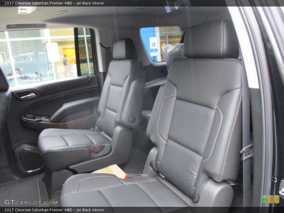 Jet Black Interior Rear Seat for the 2017 Chevrolet Suburban Premier 4WD #116664053