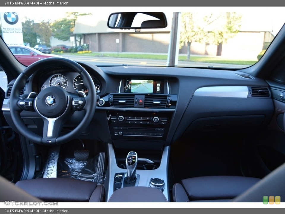 Mocha Interior Dashboard for the 2016 BMW X4 M40i #116666160