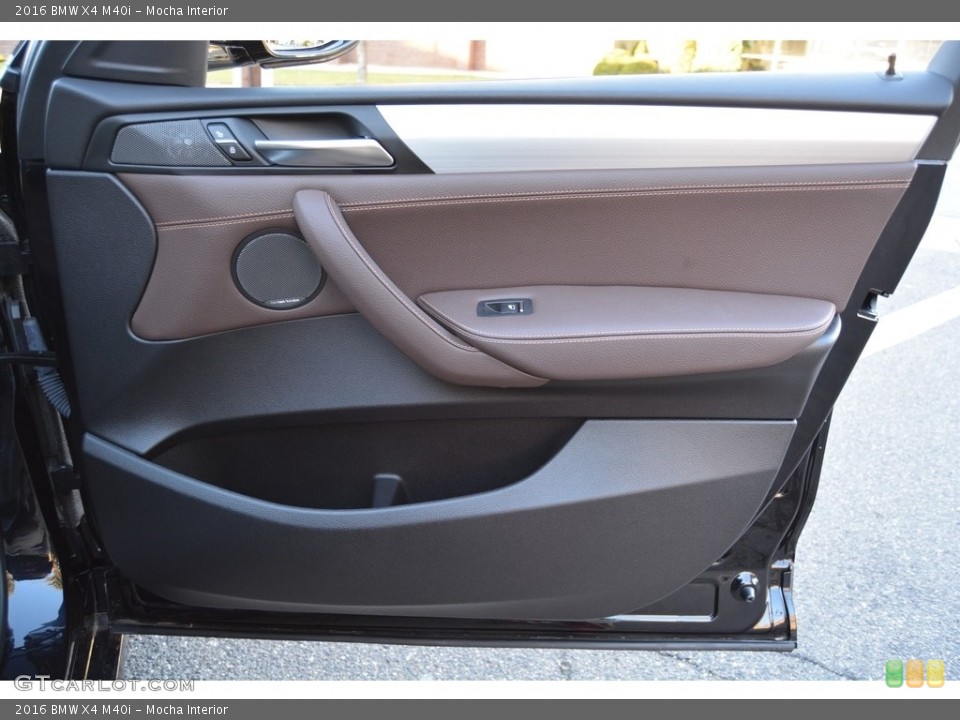 Mocha Interior Door Panel for the 2016 BMW X4 M40i #116666401