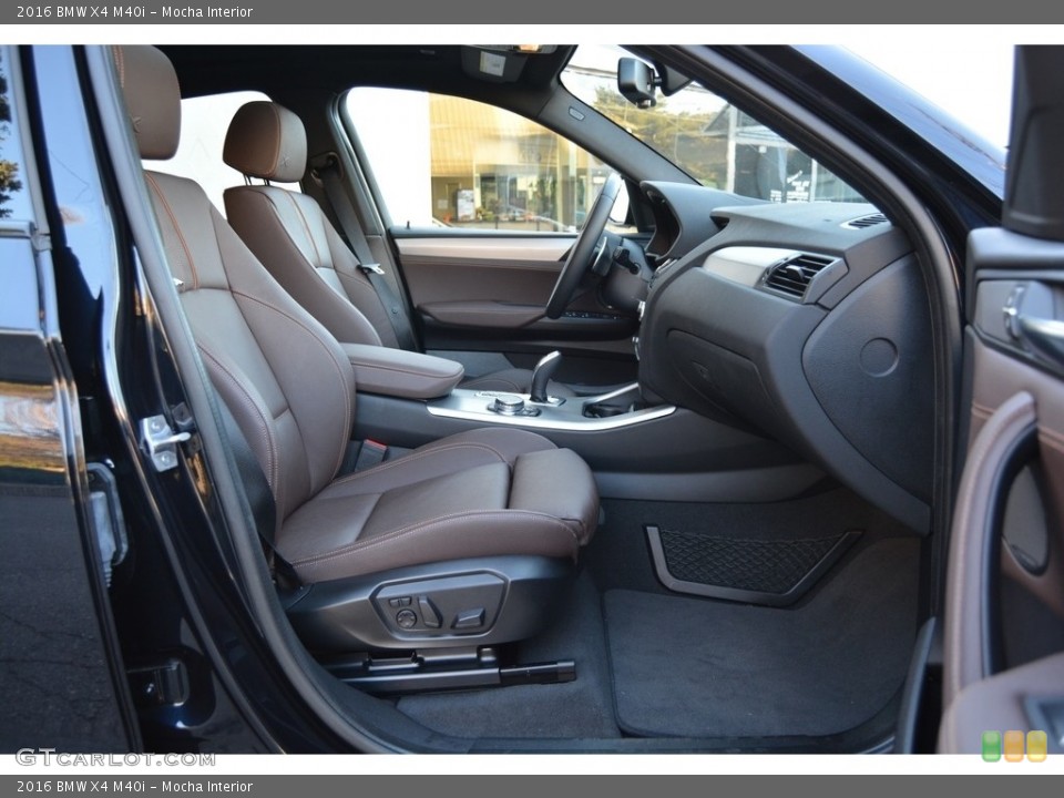 Mocha Interior Front Seat for the 2016 BMW X4 M40i #116666442